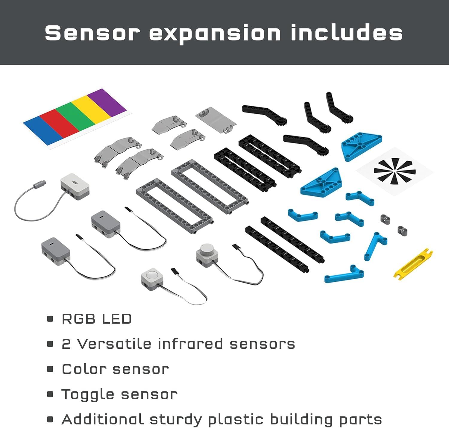 image:imageThames amp Kosmos Sensor Expansion Pack for Robotics Workshop with MicroBit Expand Educational Coding amp Programming Curriculum with Added Sensors amp Components for Use with Base Robotics Workshop Kit