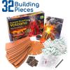 Thames & Kosmos Massive Erupting Volcano STEM Kit | DIY Giant Volcano Model, 1-Foot Tall | Includes Materials for Multiple Eruptions | Explore Volcanoes, Geology, Earth Science | Science Fair Project