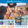 Thames & Kosmos Mega Cyborg Hydro Blaster STEM Experiment Kit, Toy of The Year Finalist – Build a Wearable Hydraulic-Powered Water Toy & Gripper, Shoots Water Up to 20 Feet, Transforms Into 5 Models(Mega Cyborg Hydro Blaster)