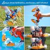 Thames & Kosmos Mega Cyborg Hydro Blaster STEM Experiment Kit, Toy of The Year Finalist – Build a Wearable Hydraulic-Powered Water Toy & Gripper, Shoots Water Up to 20 Feet, Transforms Into 5 Models(Mega Cyborg Hydro Blaster)