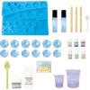 Thames & Kosmos Yummy Rainbow Lip Balm Lab STEM Kit | Make Lip Balms, Glosses | Strawberry, Grape, Banana Flavors & Cosmetic Jars | Chemistry & Biology of Skin Care | 2-Language (EN/FR)(Original)