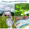 Thames & Kosmos Weather & Climate Lab STEM Experiment Kit, 5-in-1 Meteorology Station w/Wind Vane, Compass, Rain Gauge, Anemometer & Thermometer for Ages 6+, Includes Stake for Outdoor Use