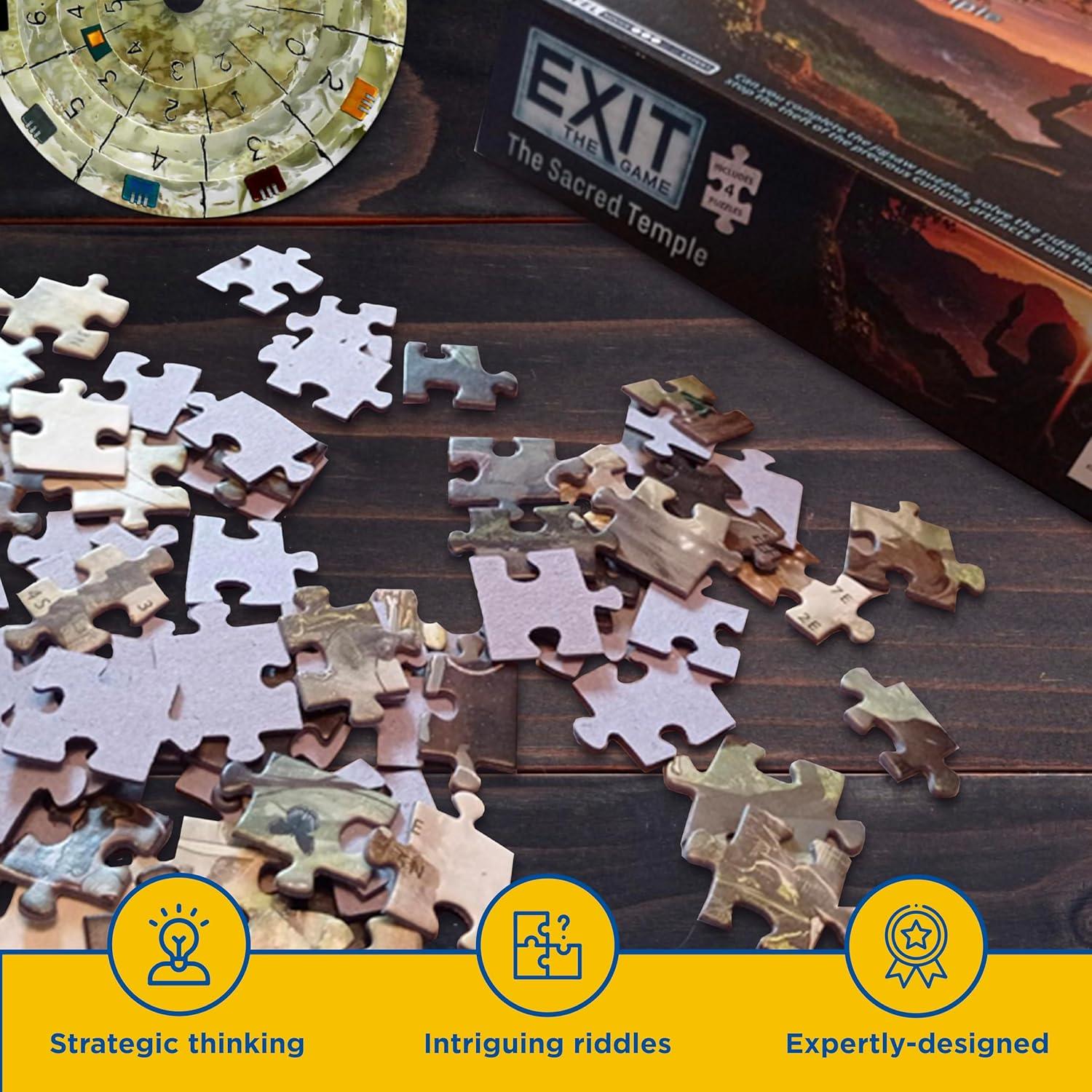 imageThames ampamp Kosmos EXIT Theft on The Mississippi Level 35 Unique Escape Room Game 14 Players Puzzle Solving Strategy Board Games for Adults ampamp Kids Ages 12 692873Moderne