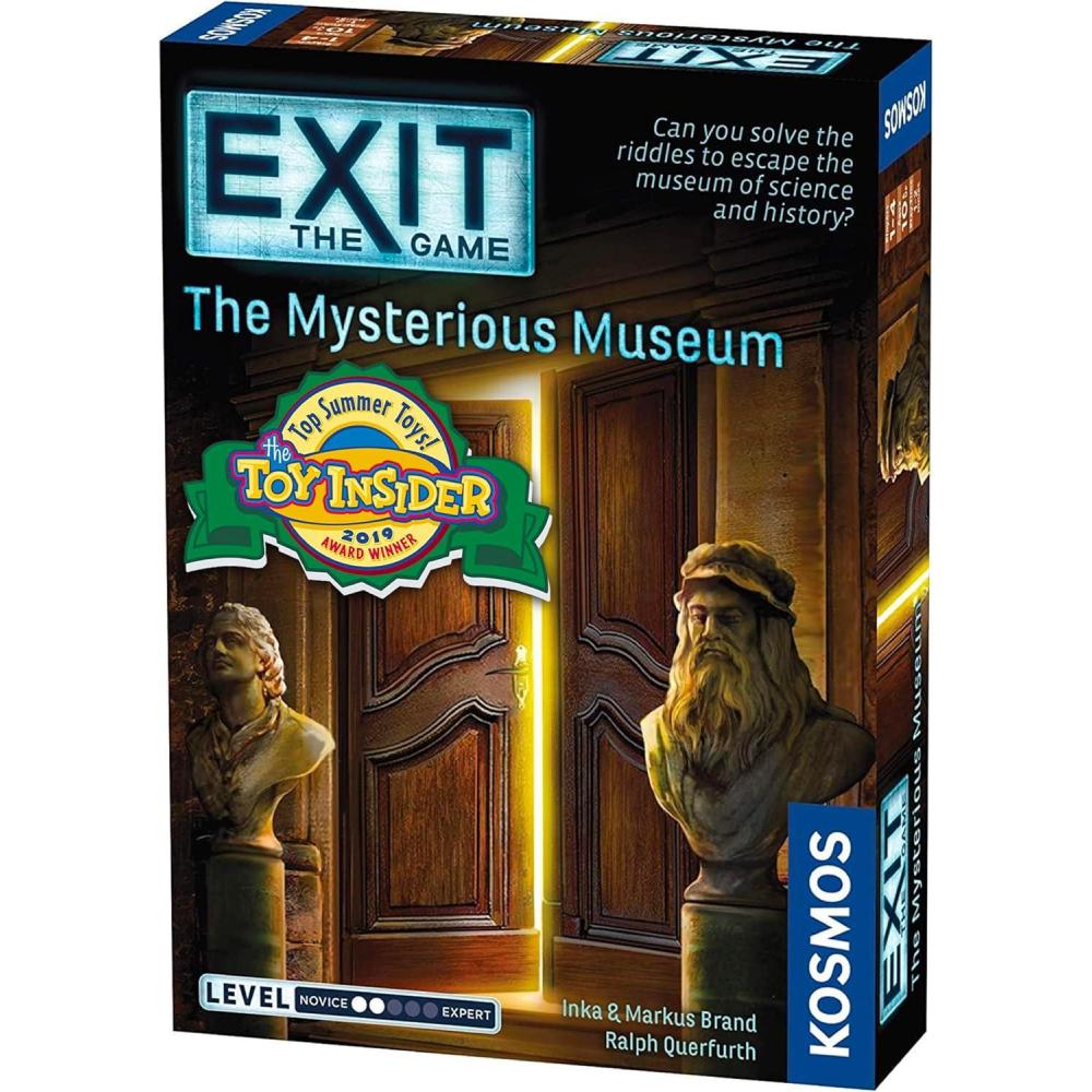 imageThames ampamp Kosmos EXIT Theft on The Mississippi Level 35 Unique Escape Room Game 14 Players Puzzle Solving Strategy Board Games for Adults ampamp Kids Ages 12 692873Le muse mystrieux