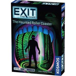 Thames & Kosmos – EXIT: The Haunted Roller Coaster – Level: 2/5 – Unique Escape Room Game – 1-4 Players – Puzzle Solving Strategy Board Games for Adults & Kids, Ages 10+ – 697907(Moderne)