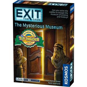 Thames & Kosmos – EXIT: Theft on The Mississippi – Level: 3/5 – Unique Escape Room Game – 1-4 Players – Puzzle Solving Strategy Board Games for Adults & Kids, Ages 12+ – 692873(Le musée mystérieux)