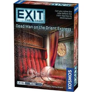 Thames & Kosmos – EXIT: Theft on The Mississippi – Level: 3/5 – Unique Escape Room Game – 1-4 Players – Puzzle Solving Strategy Board Games for Adults & Kids, Ages 12+ – 692873(Jeu « dead man on the orient express »)
