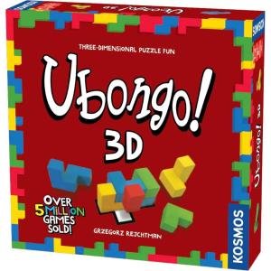 Thames & Kosmos – Ubongo! 3D – Level: Intermediate – Unique Puzzle Game – 1-4 Players – Puzzle Solving Strategy Board Games for Adults & Kids, Ages 5+, 694258