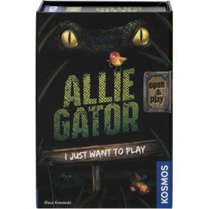 Thames & Kosmos Allie Gator : Open & Play, jeu de cartes amusant, jeux familiaux pour soirée de jeu, jeux de société pour adultes et enfants, pour 2 à 5 joueurs, à partir de 8 ans(Allie Gator)