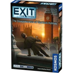 Thames & Kosmos EXIT : The Disappearance of Sherlock Holmes, Escape Room Jeu de Cartes, Jeux familiaux pour soirée de Jeu, Jeux de fête pour Adultes et Enfants, pour 1 à 4 Joueurs, à partir de 12 Ans(Sherlock Holmes)