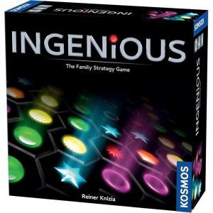 Thames & Kosmos Ingenious: Jeu de stratégie familiale, jeu de placement de carreaux, jeux de société pour adultes et enfants, pour 2 à 4 joueurs, à partir de 8 ans