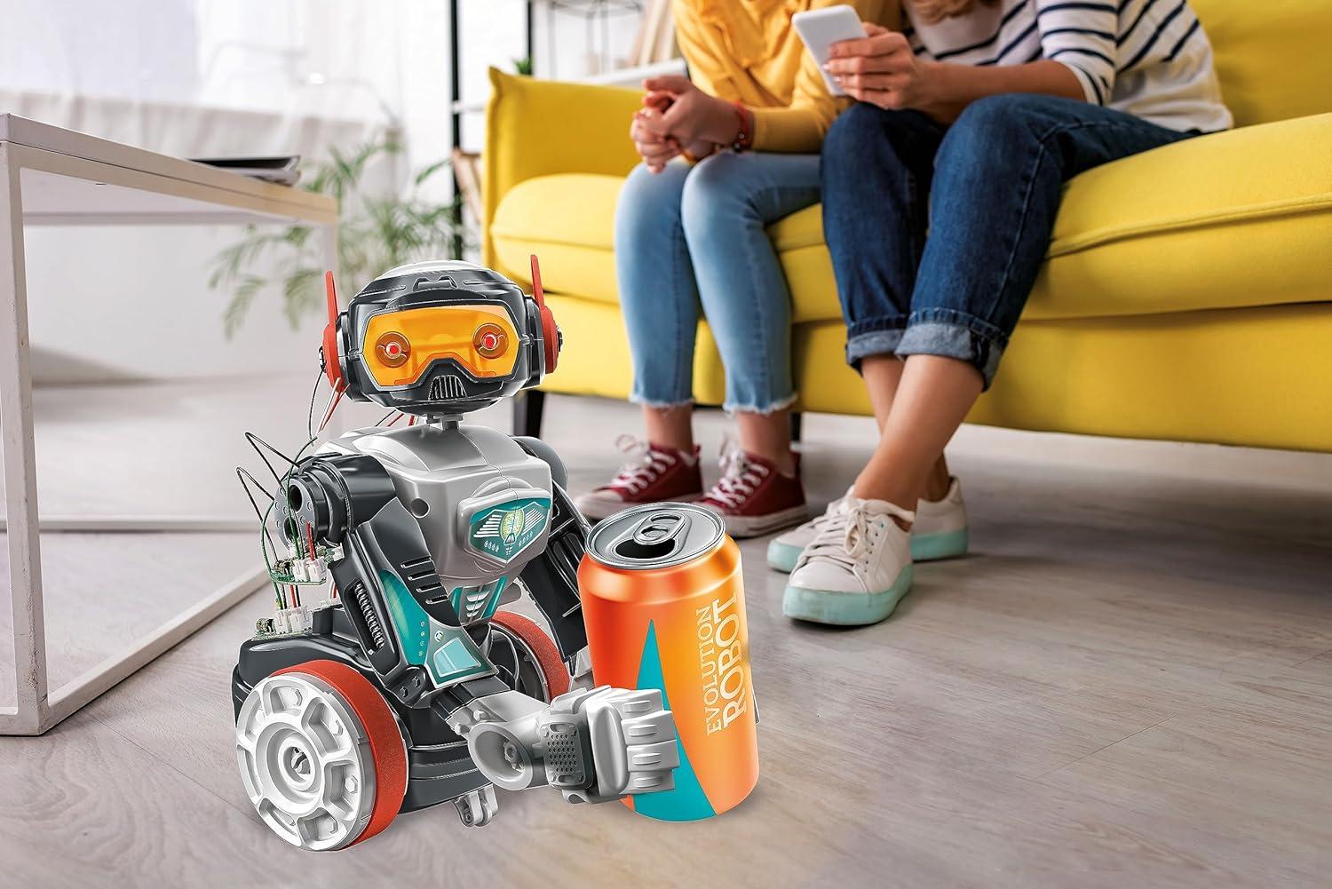 imageClementoni AIRO Robot Intelligence Artificielle pour Enfants 9 Ans 80 Pices Assembler STEM Bluetooth Programmable Gestes ampamp Voix Jeux Codage Danse Ide CadeauMulticolore