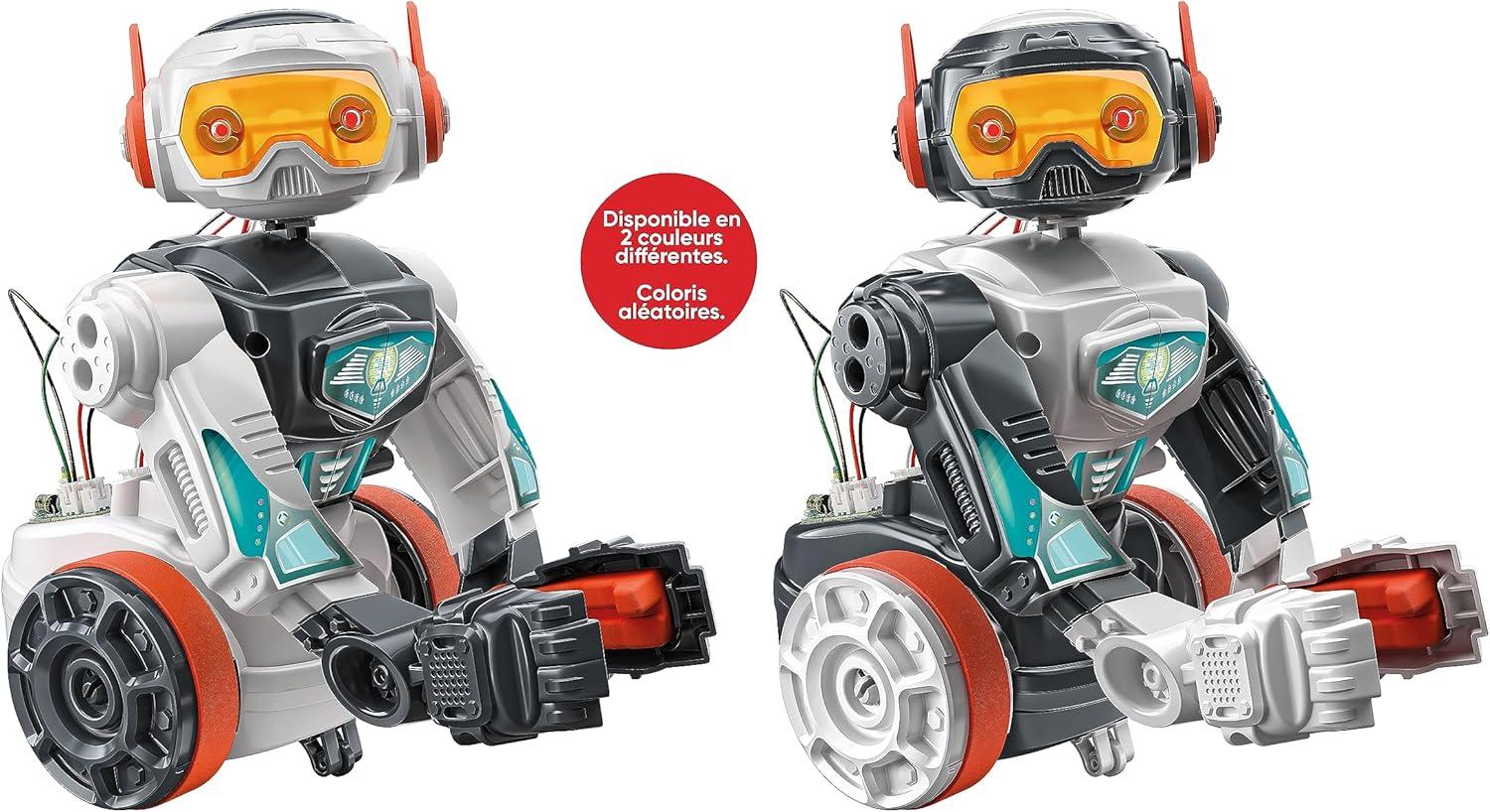 imageClementoni AIRO Robot Intelligence Artificielle pour Enfants 9 Ans 80 Pices Assembler STEM Bluetooth Programmable Gestes ampamp Voix Jeux Codage Danse Ide CadeauMulticolore