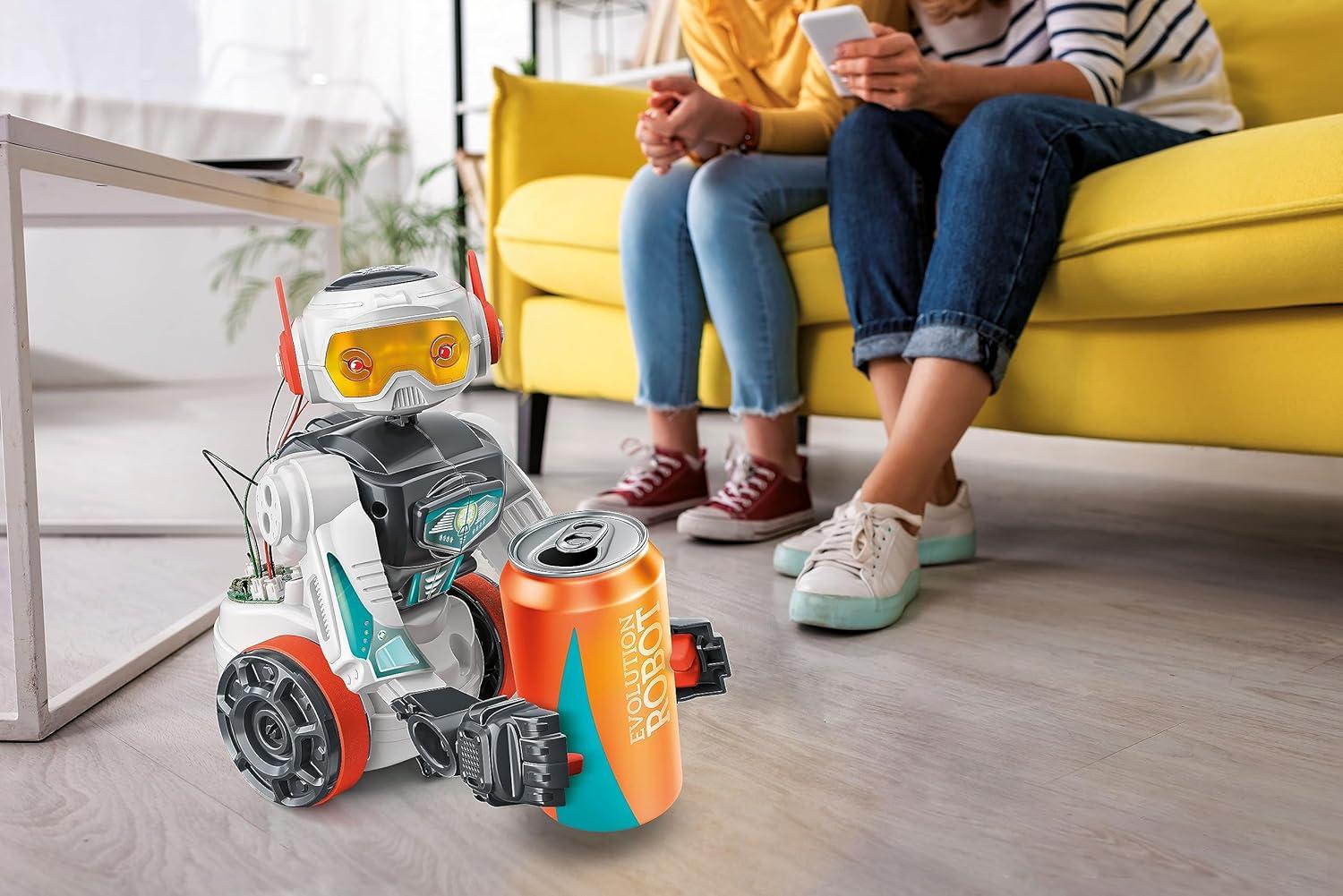 imageClementoni AIRO Robot Intelligence Artificielle pour Enfants 9 Ans 80 Pices Assembler STEM Bluetooth Programmable Gestes ampamp Voix Jeux Codage Danse Ide CadeauMulticolore