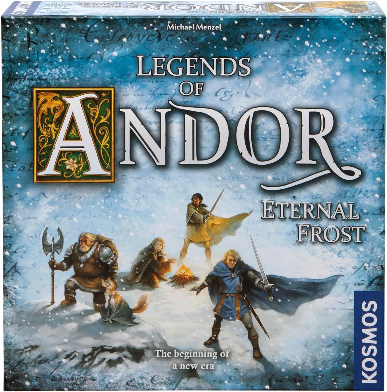 imageThames ampamp Kosmos Legends of Andor Eternal Frost Jeu coopratif de Narration familiale 2 4 Joueurs Amusant pour Adultes et Enfants partir de 10 Ans 683351