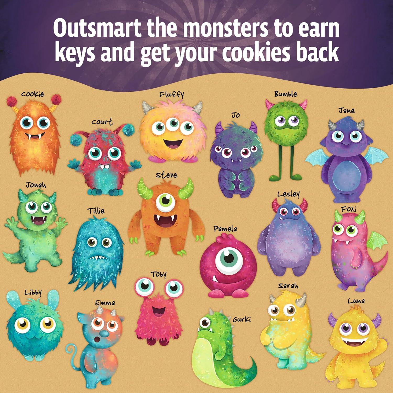 imageThames ampamp Kosmos EXIT Kids Riddles in Monsterville Carte Escape Room Famille et plateau 1 4 joueurs partir de 5 ans Puzzle pour enfants et adultes Soire de jeu amusante