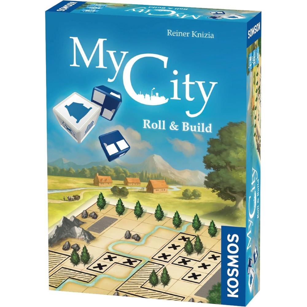 imageMy City Roll ampamp Build Jeu de cartes
