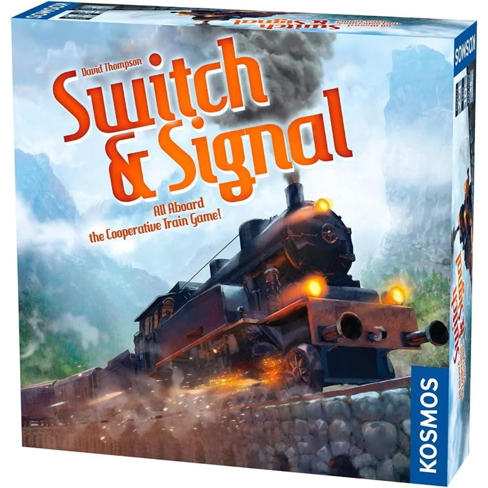 imageThames ampamp Kosmos Switch and Signal Jeu de Cartes coopratif Jeux familiaux pour soire de Jeu Jeux de socit pour Adultes et Enfants pour 2 4 Joueurs Temps de Jeu de 45 Minutes partir