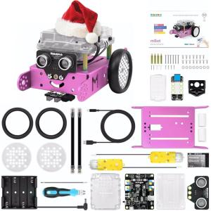 Makeblock mBot Robot Programmable Enfant, Robots Électroniques pour Enfants Apprenez à Coder avec Scratch et Arduino, Robot Jouet pour Enfant 8 Ans+(M)