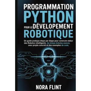 Programmation Python pour le développement robotique: Un guide pratique étape par étape pour construire des robots intelligents, du niveau débutant au … des projets concrets et des exemples de code.