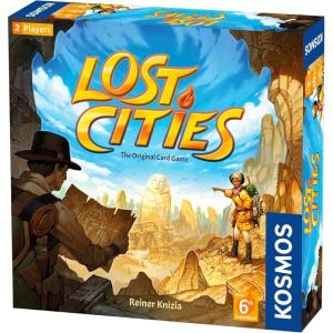 Thames & Kosmos Lost Cities: The Original Card Game with 6th Expedition, Strategic Card Game, Family Games for Game Night, Jeux de Cartes pour Adultes et Enfants, pour 2 Joueurs, à partir de 10 Ans(Simple)