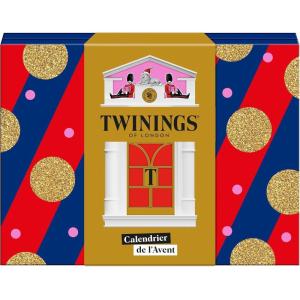 TWININGS – Calendrier de l’Avent Thés & Infusions 2025 – 24 Sachets Dégustation, 11 Thés Parfumés, 8 Infusions Gourmandes, 5 Thés Verts – Idée Cadeau Noël, Coffret Édition Limitée Esprit Londonien