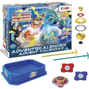 CRAZE Bob l&rsquo;Éponge Calendrier de l&rsquo;Avent Enfants, Jouets Calendrier de l&rsquo;Avent Garçons et Filles avec Jouets et Accessoires Bob l&rsquo;Éponge(Blade)