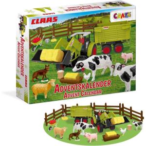 CRAZE Bob l&rsquo;Éponge Calendrier de l&rsquo;Avent Enfants, Jouets Calendrier de l&rsquo;Avent Garçons et Filles avec Jouets et Accessoires Bob l&rsquo;Éponge(Claas)
