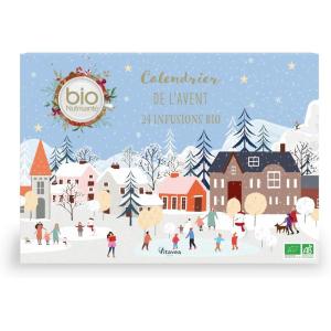 Vitavea BioNutrisanté – Calendrier de l&rsquo;Avent 2025 – Assortiment de 24 Thés & Infusions – Coffret de Noël – Idée Cadeau Femme/Homme – Gourmandes et BIO – Détente, Digestion, Evasion, Sommeil(calendrier de l&rsquo;avent 2024)