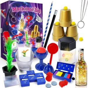 Kit de Magie, Set de Magie avec Instructions pour Chaque Tour à Réaliser, Jouets Cadeaux pour Les Enfants de 6 7 8 9 10 11 12 Ans