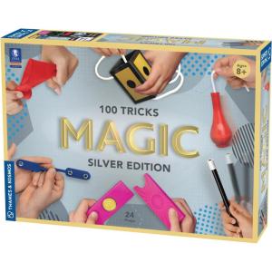 Thames & Kosmos , 698232 , Magic: Gold Edition , 150 Tricks , Blow Your Friends and Family Away with These Amazing Magic Tricks , 42 Props , Ages 8+(100 Tricks)