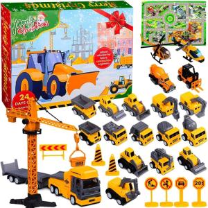 Christmas Advent Calendrier de l&rsquo;avent 2025, Calendrier de l&rsquo;Avent Casse Tete en Bois et en Métal Puzzle pour Adulte Enfant, Calendriers de Noël 24 jours pour Filles Garçons Adolescents (Style 2)(Style 4)