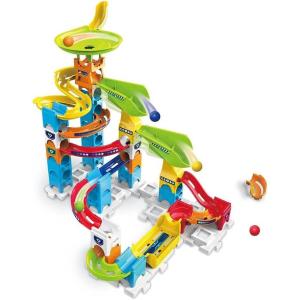 VTech – Marble Rush, Circuit Ã€ Billes Beginner Set S200, Jeu De Construction, 47 Pièces, 5 Billes, Cadeau Enfant Dès 4 Ans – Contenu en Français(Beginner Set S200)