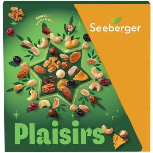 Calendrier de l´Avent Seeberger 2025 : 24 délicieux snacks emballés de maniere durable.