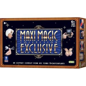 Coffret de Magie Exclusif – Kit pour 100 Tours de Magie – Manuel d&rsquo;instructions illustrée + vidéo explicative – Apprendre la Magie