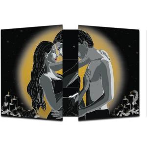Calendrier de L&rsquo;Avent 2025 spécial Couple – Idée Cadeau Femme et Homme – 24 défis pour pimenter votre relation amoureuse avant Noël – Marque française – Saint Valentin 2025 – Format A4(Edition BDSM Soft)
