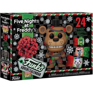 Funko Advent Calendar: Five Nights At Freddy&rsquo;s (FNAF)2023 – Calendrier de L&rsquo;avent – 24 Jours de Surprise – Boîte Mystère – Idée de Cadeau(multicolore)