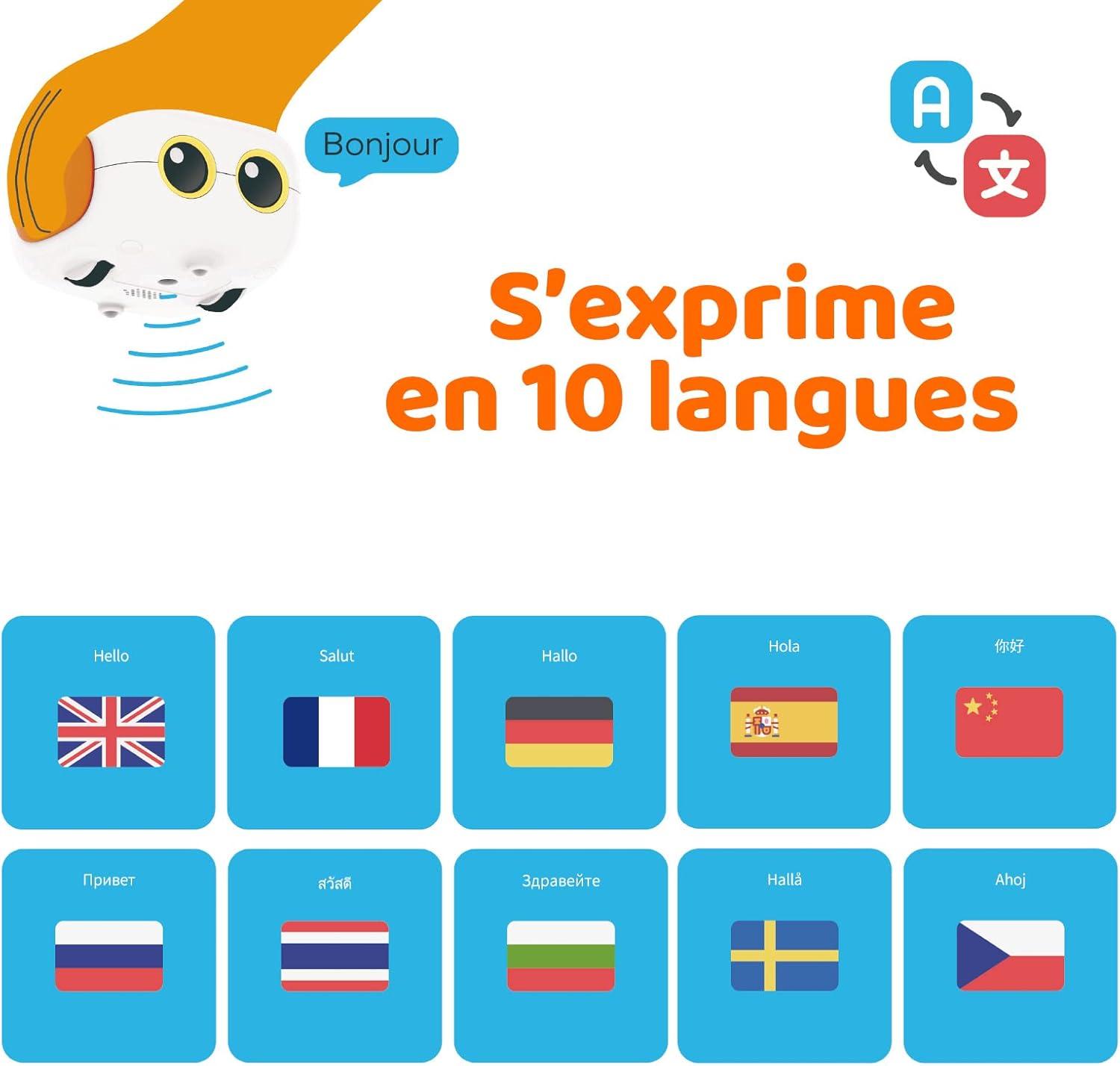 image:imageRobot Programmable Enfant 35 Ans TaleBot Pro Robots Jouets de Codage Intelligent pour lapprentissage prcoce de Programmation Kit Robot lectronique Interactif Jouets ducatifs STEMTaleBot Pro Classroom Set