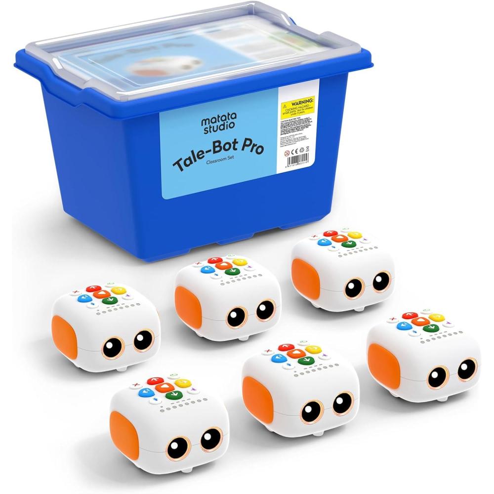 image:imageRobot Programmable Enfant 35 Ans TaleBot Pro Robots Jouets de Codage Intelligent pour lapprentissage prcoce de Programmation Kit Robot lectronique Interactif Jouets ducatifs STEMTaleBot Pro Classroom Set