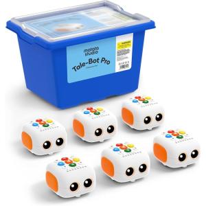 Robot Programmable Enfant 3-5 Ans, Tale-Bot Pro Robots Jouets de Codage Intelligent pour l&rsquo;apprentissage précoce de Programmation Kit Robot électronique Interactif Jouets éducatifs STEM(Tale-Bot Pro Classroom Set)