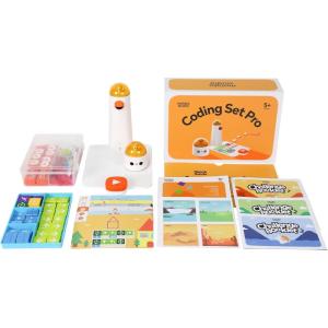 Coding Set Kit Jouet Robot Programmable pour Enfants à partir de 4 Ans Robot de Codage Électronique Interactif Jouet d&rsquo;apprentissage STEM Cadeau de Rentrée Scolaire pour Enfants de 4-10(Kit de Codage Pro)